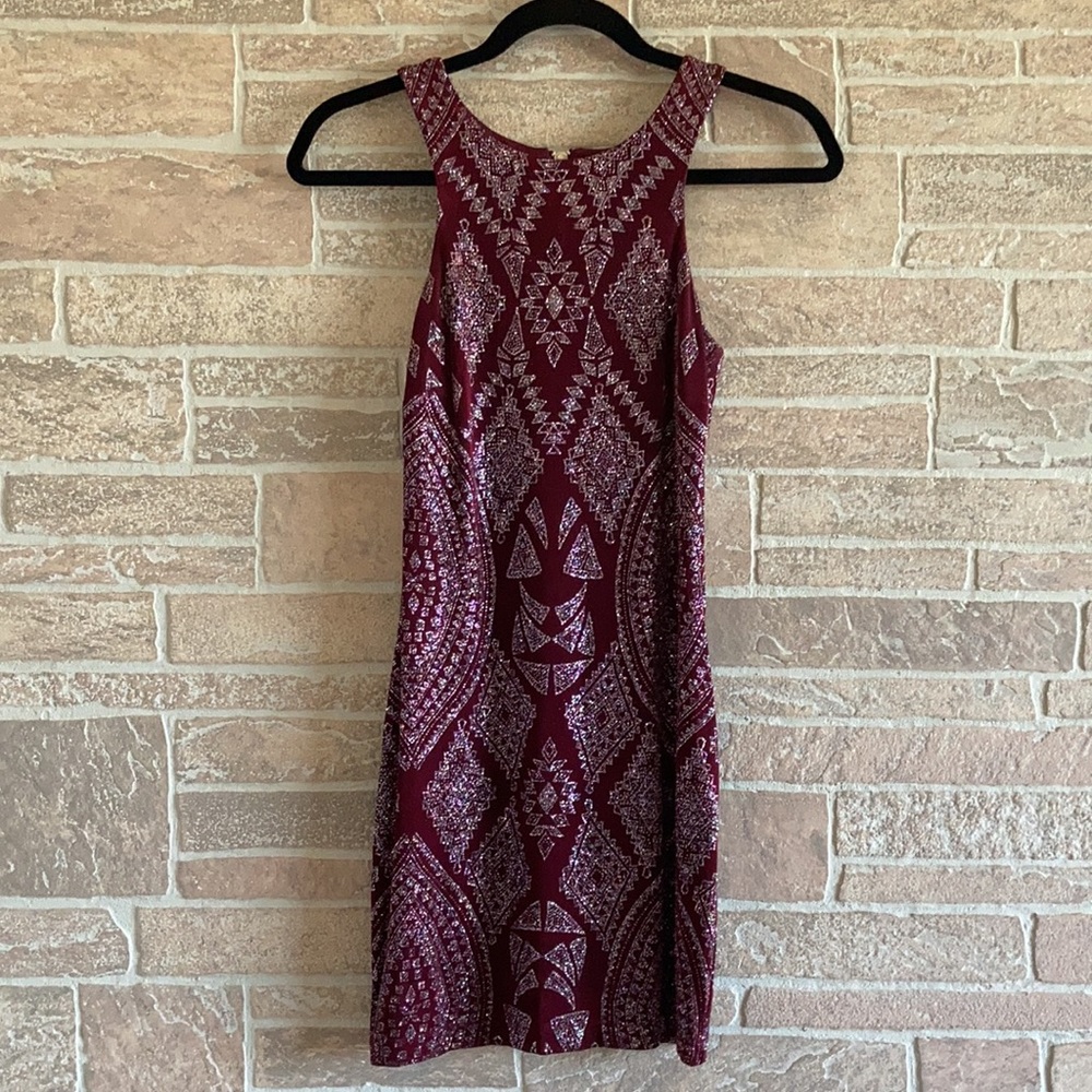 Speechless Glitter Bodycon Dress